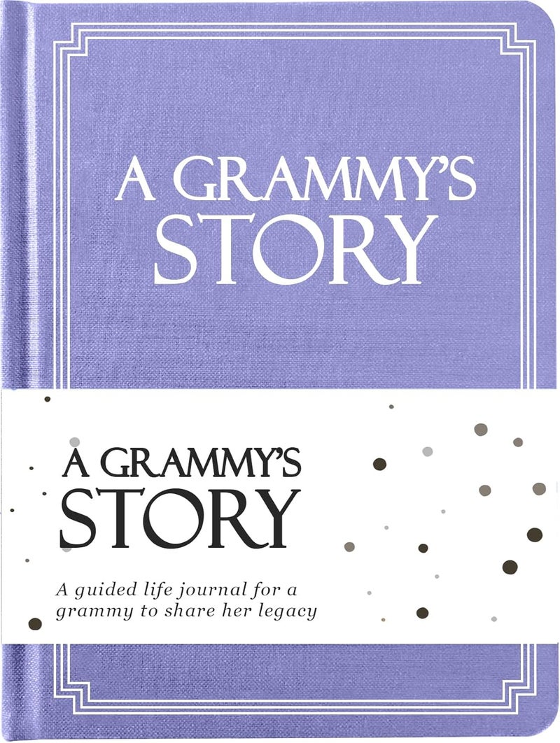 Coco & Lan Grammy's Life Story Journal (Hardcover): A Meaningful Keepsake for Grammy to Share Her Journey & Memories, Book Includes 250+ Prompt Questions, Sentimental Gift for Mother's Day, Birthday, Christmas - Image 1